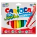 Juego de rotuladores Jumbo en estuche 12ud - Carioca