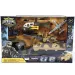 Juego de set de base militar Special Combat con vehículos de combate