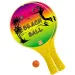 Juego de tenis de playa Fluo