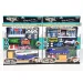 Juego de transporte con vehículos y accesorios en varias versiones