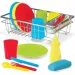 imagen de Juego de utensilios de cocina para hornear y cocinar con escurridor - Melissa & Doug 1