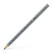 Jumbo Grip lápiz de grafito B plata - Faber-Castell