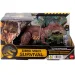 imagen de Jurassic World: Metriacanthosaurus dinosaurio atacante con sonido y luz – Mattel 1
