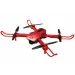 imagen de KOO: Kotaro 078 dron rojo plegable con control remoto, doble cámara y luces LED 2