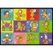 imagen de Las aventuras de Garfield puzzle de 4x250 piezas - Trefl 2