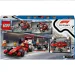 imagen de LEGO® City: Calle de boxes F1® y personal, con coche Ferrari (60443) 5