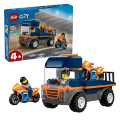 imagen de LEGO® City: Vehículo transportador de motos (60491) 1