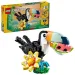 imagen de LEGO® Creator: Animales salvajes: Tucán tropical (31173) 1