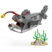 imagen de LEGO® Creator: Tiburón peligroso con cofre del tesoro (31381) 3
