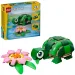 imagen de LEGO® Creator: Tortuga con una flor de lirio de agua (31377) 1