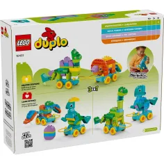 imagen de LEGO® DUPLO®: 3 en 1 dinosaurios rodantes (10451) 2