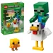 imagen de LEGO® Minecraft: Jinete de pollo (21582) 1