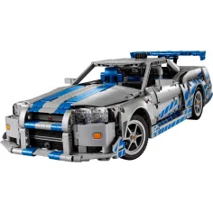 imagen de LEGO® Technic: 2 Rápido 2 Furioso Nissan Skyline GT-R (R34) coche (42210) 3