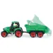 imagen de LENA: Camiónes tractor con remolque y figura 36cm 3