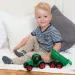 imagen de LENA: Camiónes tractor con remolque y figura 36cm 4
