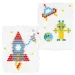 imagen de LENA: Panorama Mosaico XL Set de Puntos Transparentes 10mm 400pcs 2