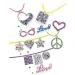 imagen de LENA: Set de joyería con medallas de metal y cristales 2