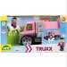 imagen de LENA: Truxx Camión Rosa de Transporte de Caballos con Caballo y Figura 1
