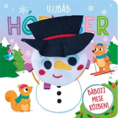 imagen de Libro de dedos muñeco de nieve 1