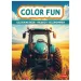 imagen de Libro para colorear de tractores y máquinas agrícolas - Trefl 1