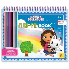 imagen de Libro para colorear Gabi Casa de Muñecas Purr-Ific - Lisciani 1