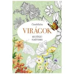 imagen de Libro para colorear para adultos - Maravillosas flores 1