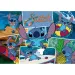 imagen de Lilo y Stitch diversión tropical 300 piezas super puzzle - Clementoni 2