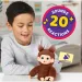 imagen de Little Live Pets: Mini Maki Chikki Cherry mono interactivo marrón 4
