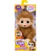 imagen de Little Live Pets: Mini Maki Pepi Peach mono interactivo crema 1