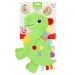 imagen de Little Stars: Babero de mordedor con dinosaurios y sonajero 2