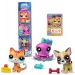 Littlest Pet Shop: Gato, pulpo, perrito paquete de figura de 3 piezas serie 4