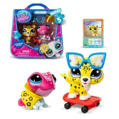 imagen de Littlest Pet Shop: Paquete de figura de mascota doble S5 - Camaleón y Jaguar 2