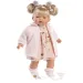imagen de Llorens: Aitana muñeca llorona con chupete, en cárdigan rosa de 33 cm 2
