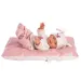 imagen de Llorens: Bebita recién nacida de 26cm con almohada rosa 1