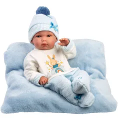imagen de Llorens: Bimbo muñeca recién nacida de 35 cm con almohada 2