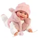 imagen de Llorens: Chloe de 38cm en un vestido rosa 3
