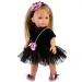 imagen de Llorens: Elena muñeca de 35 cm en vestido negro 1