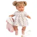 imagen de Llorens: Joelle muñeca de 38 cm con sonido en vestido de flores 2