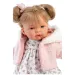 imagen de Llorens: Joelle muñeca de 38 cm con sonido en vestido de flores 3