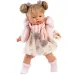 Llorens: Joelle muñeca llorona de 38 cm con chupete en vestido de globos aerostáticos
