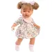 imagen de Llorens: Joelle muñeca llorona de 38 cm con chupete en vestido de verano 1