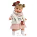 imagen de Llorens: Julia muñeca llorona con chaleco de 42cm 1