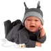 imagen de Llorens: Mimo de 42 cm con sonido en pijama negro 2