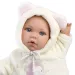 imagen de Llorens: Muñeca Julia en pijama de osito con chupete de 42cm 3
