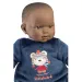 imagen de Llorens: Muñeca Zareb con pijama de peluche y chupete 42cm 3