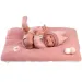 imagen de Llorens: Nica muñeca recién nacida niña con ropa rosa y almohada 38cm 2