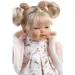 imagen de Llorens: Roberta muñeca llorona con chupete, vestido rosa 33cm 3