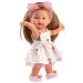 imagen de Llorens: Valeria muñeca de 28 cm con falda estampada 3