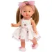 imagen de Llorens: Valeria muñeca de 28 cm con falda estampada 1