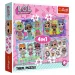 L.O.L Surprise muñecas 4 en 1 puzzle - Trefl